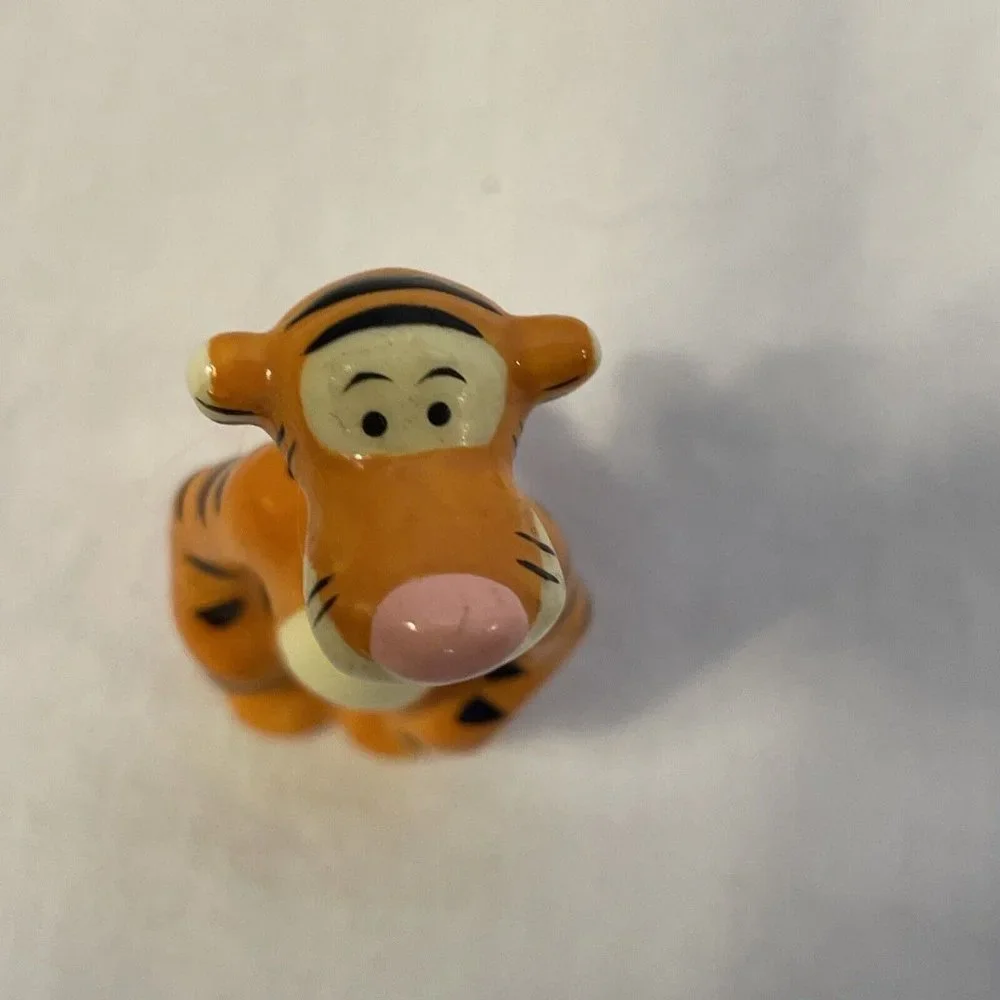 Tigger Miniature Glass Figurine 2 Inches Tall Winnie the Pooh Cake Topper